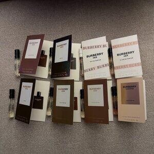 Lot Of 8 Burberry Her Hero Goddess Unisex Bundle